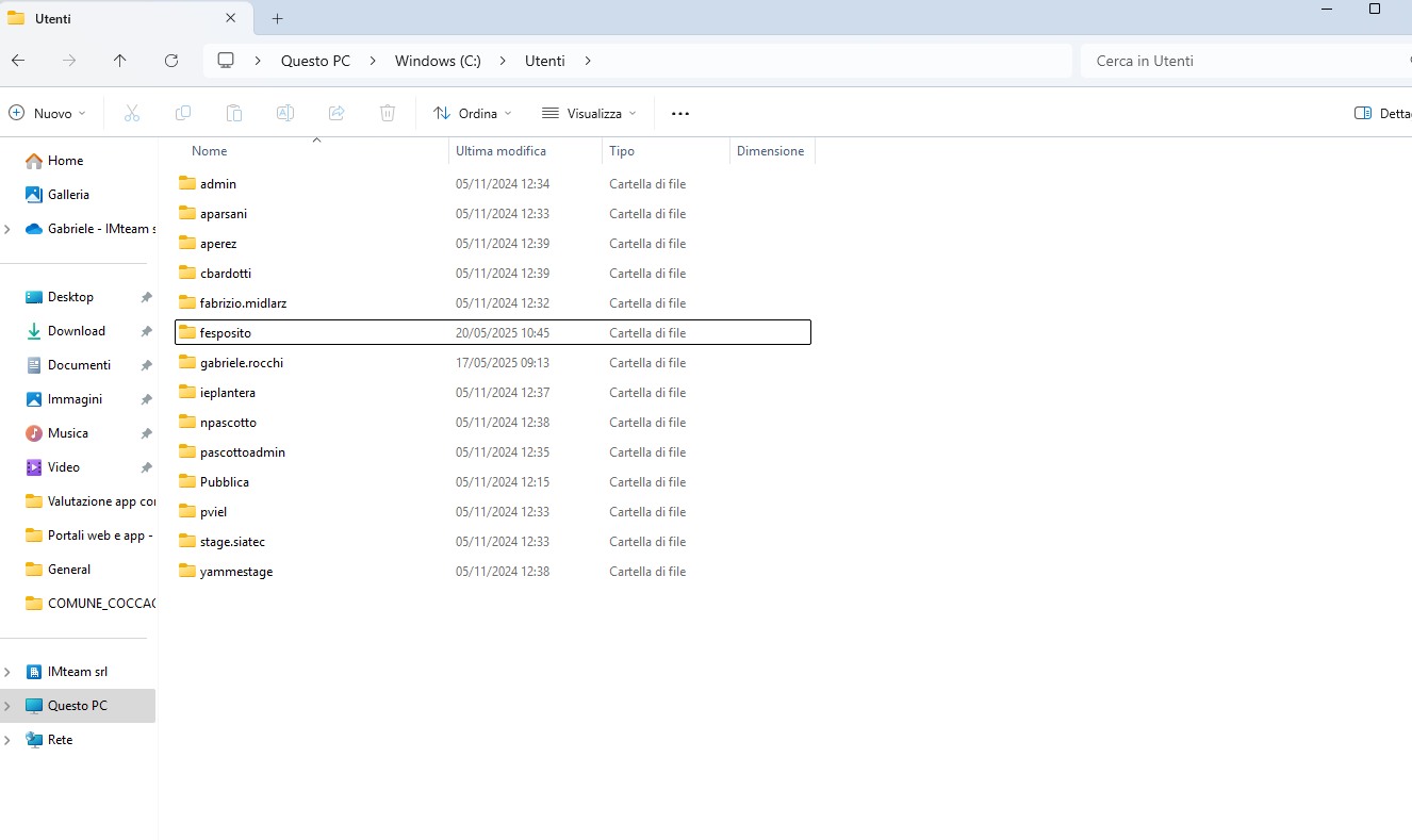 Immagine della segnalazione